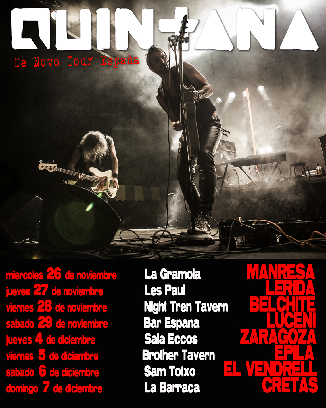 gira quintana 2014